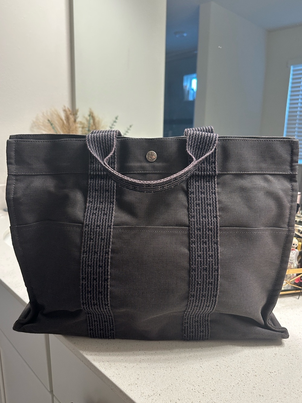 Vintage Hermes Her Line Tote